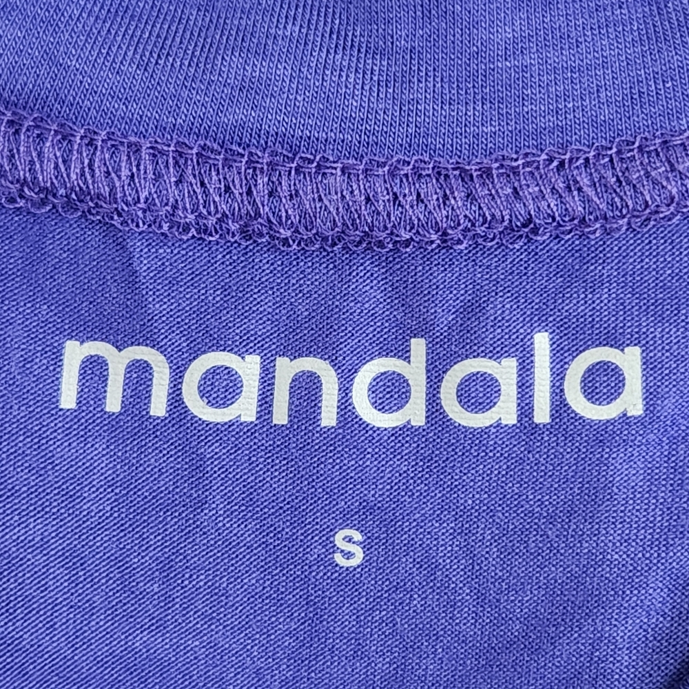 NWT Mandala Very Peri Underscrub Top - Picture 3 of 5